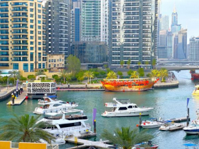 Lxury Brand New Studio w/ Balcony and Marina View